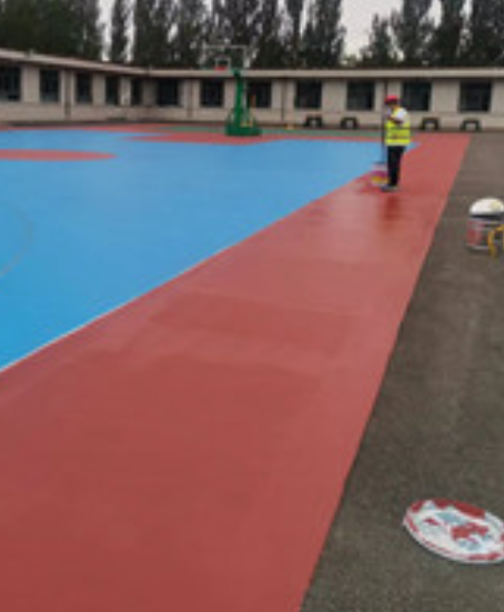 福建旧篮球场地面改造翻新整改   